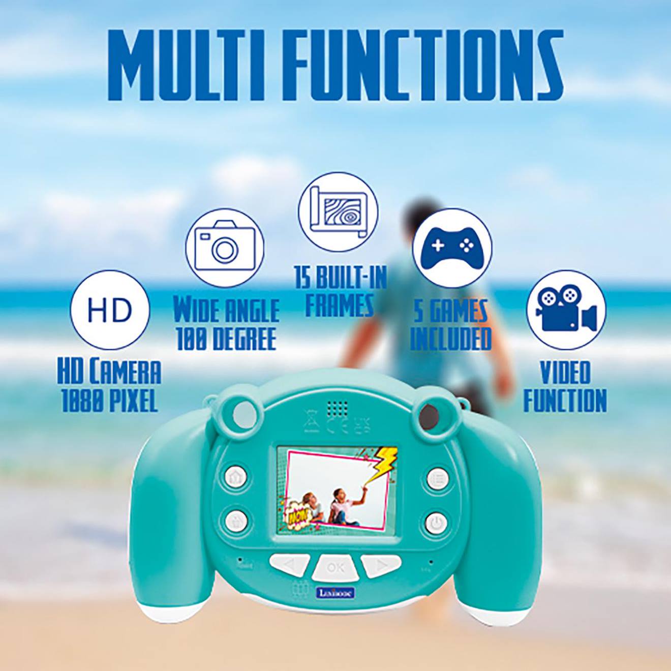 Starcam appareil photo numérique HD multicolore