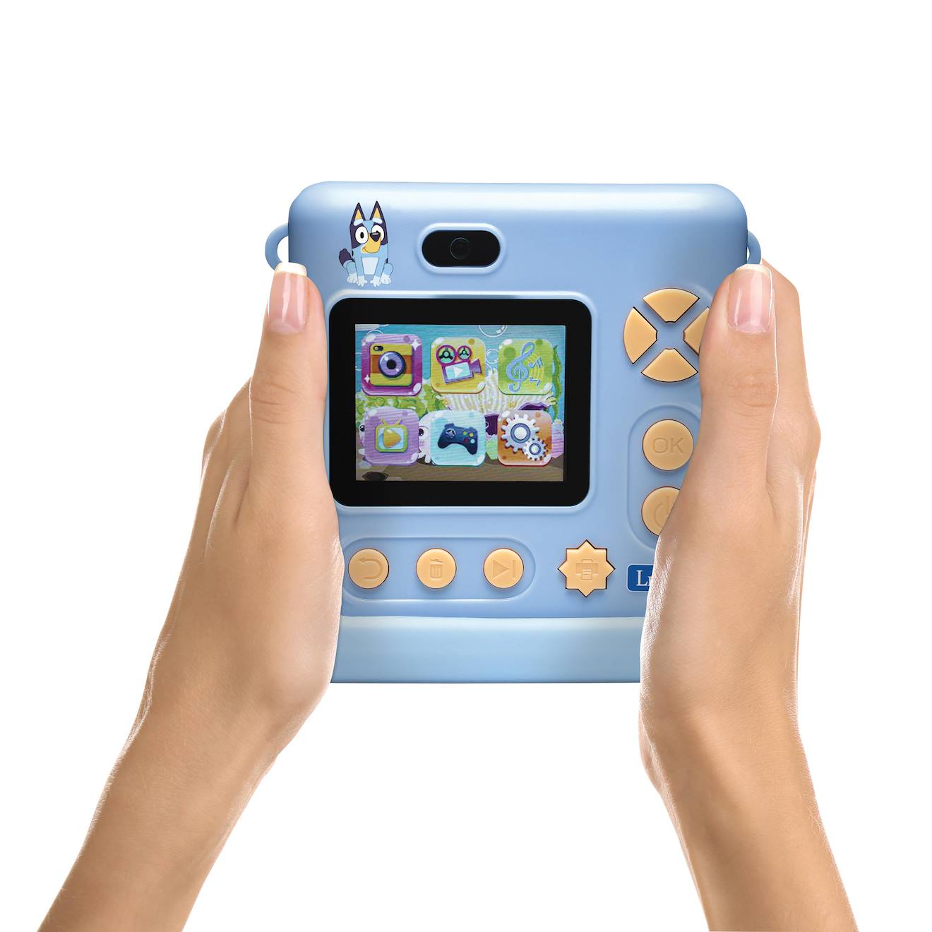 Starcam® pack caméra avec imprimante Bluey, carte SD, 4 rouleaux papier multicolore
