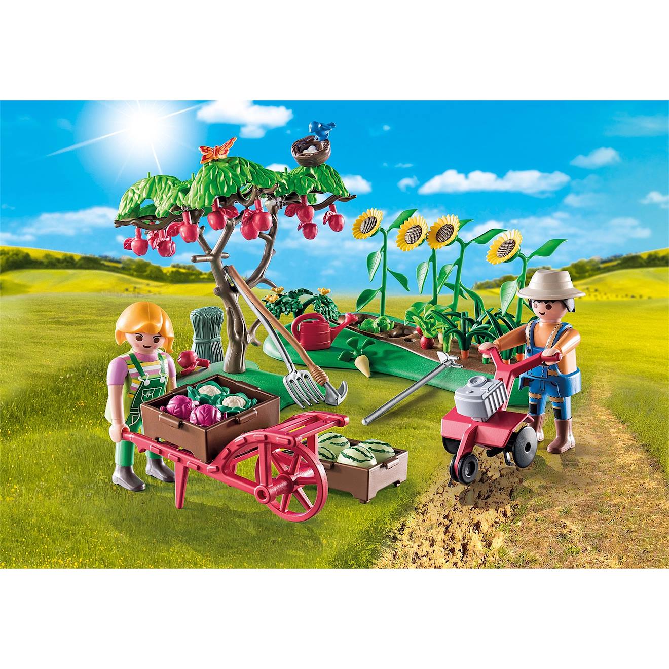 Starter pack jardin potager - country 71380 multicolore