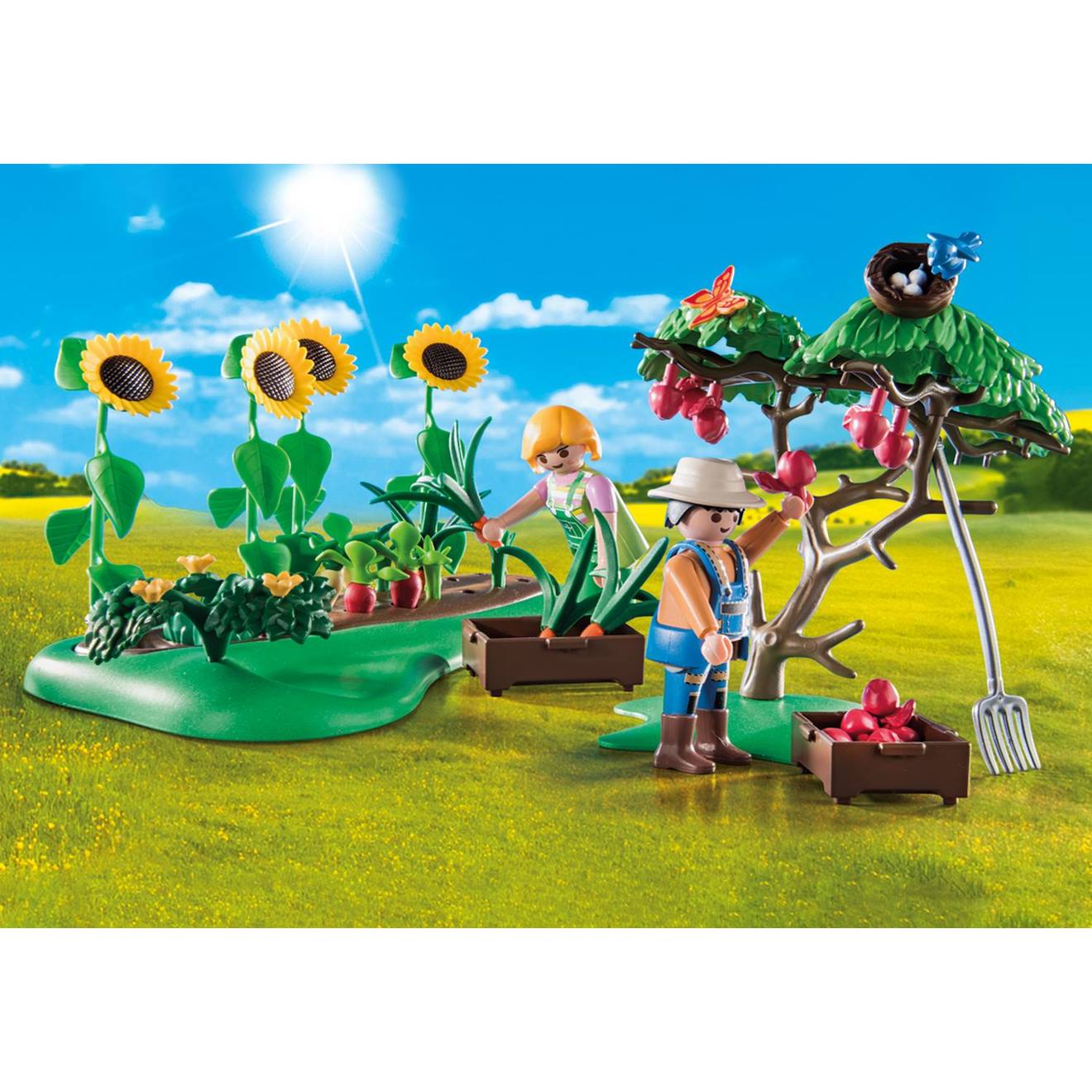 Starter pack jardin potager - country 71380 multicolore
