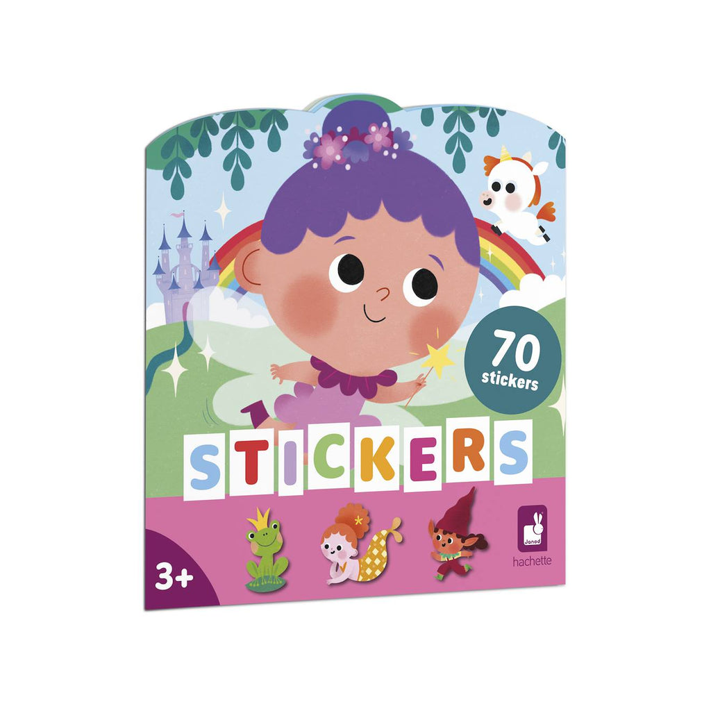 Stickers au pays magique dès 18 mois multicolore