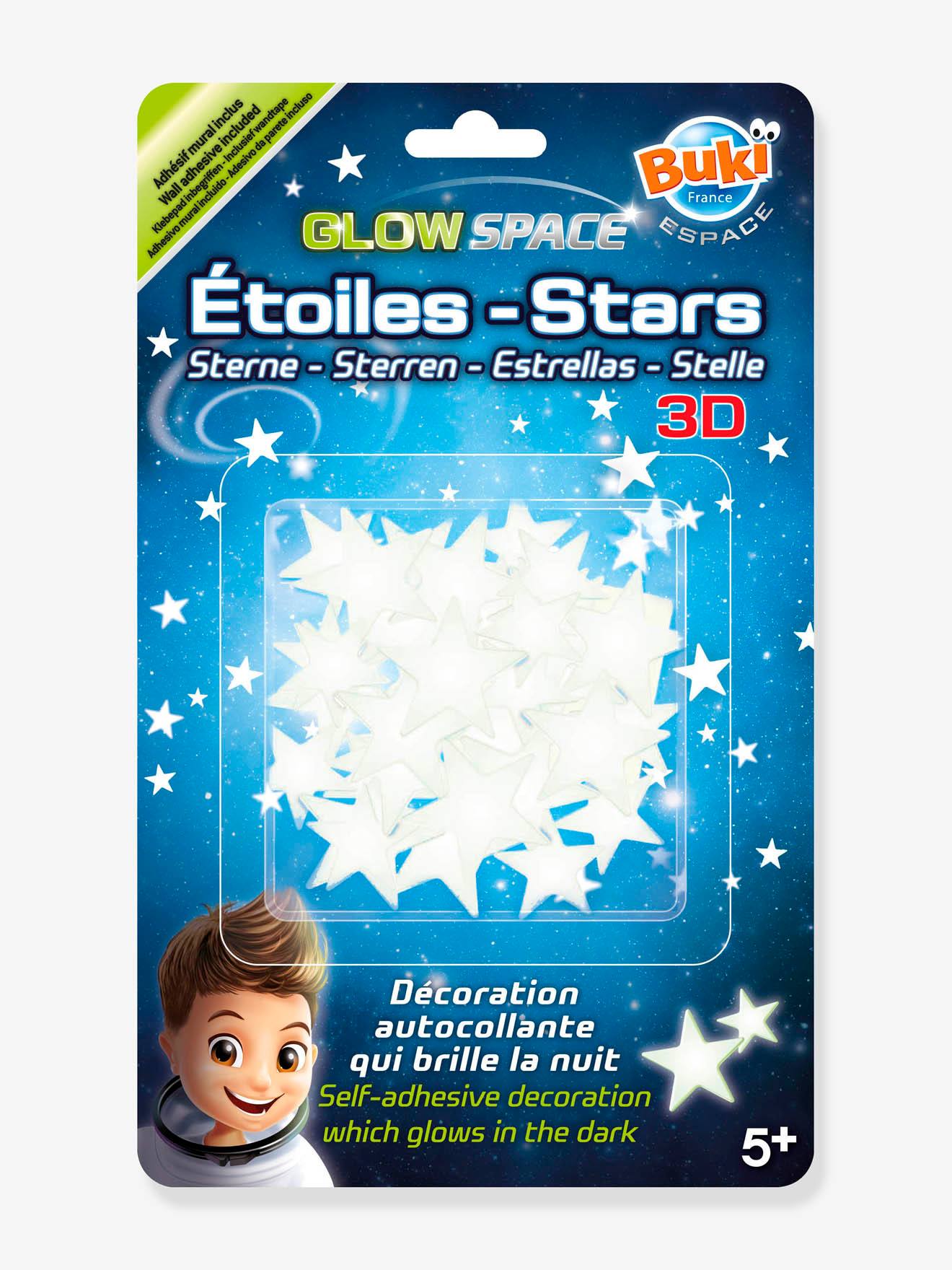Stickers étoiles 3D blanc