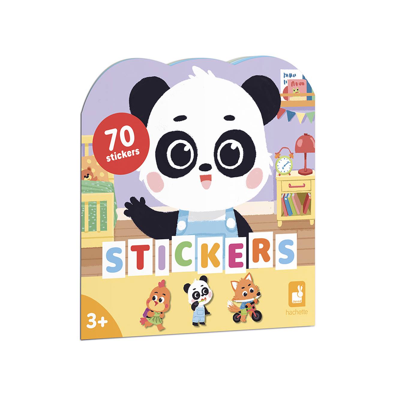 Stickers la journée dès 18 mois multicolore