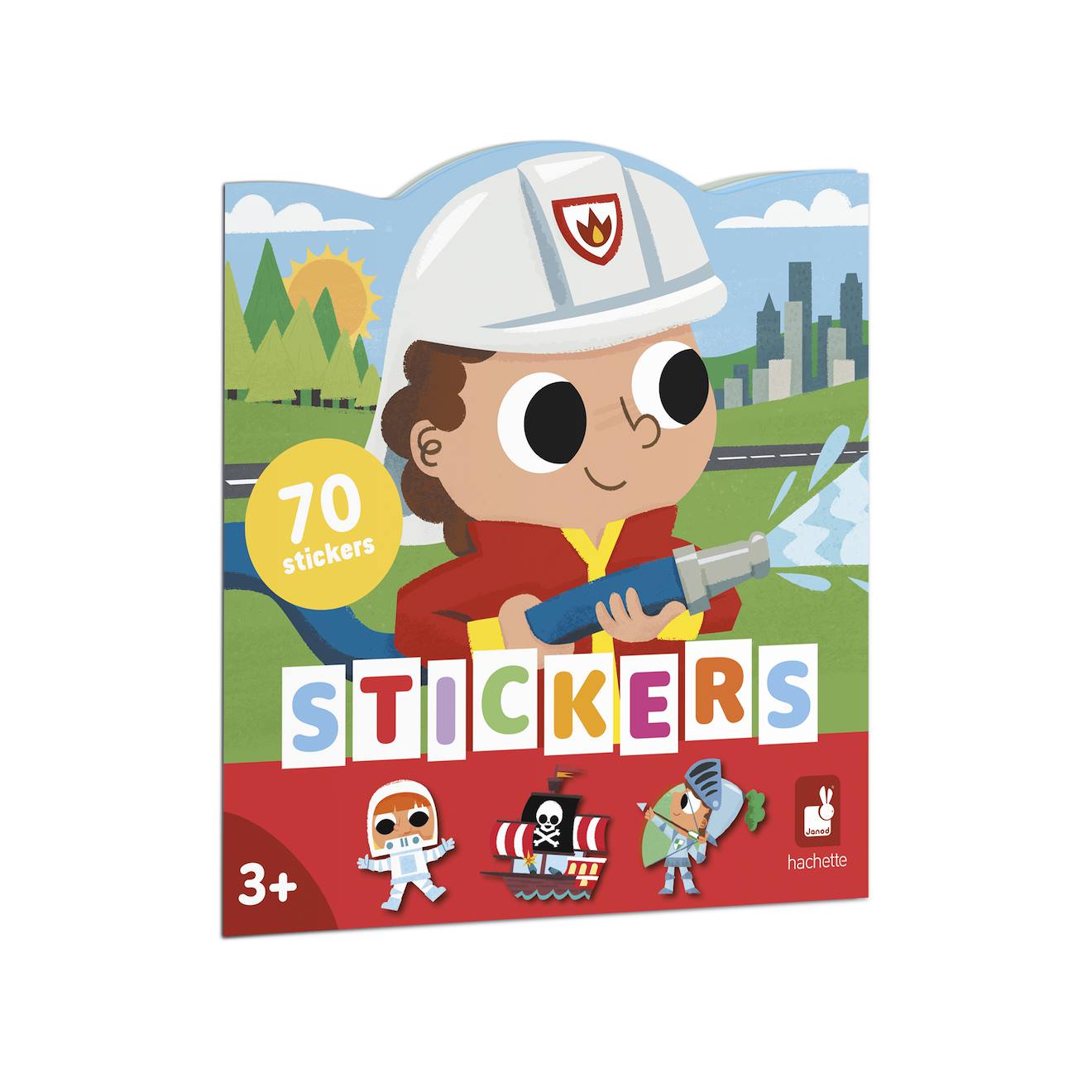 Stickers les aventuriers dès 18 mois multicolore