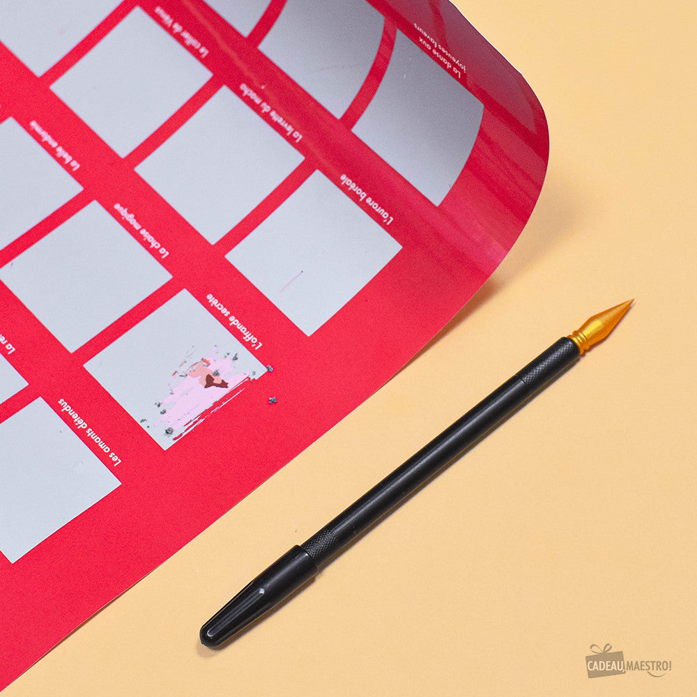 Stylo pour Posters et Cartes à Gratter - Poster à Gratter