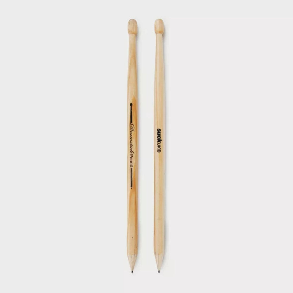 Crayons Baguettes de Batterie (x2) - Fourniture de Bureau Originale Suck Uk