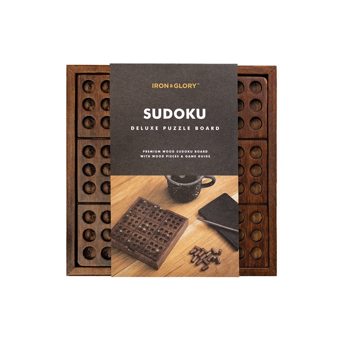 Jeu de Sudoku en bois - Luckies of London