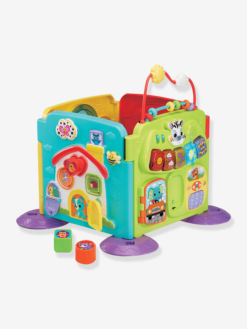 Super centre d'activités modulable multicolore