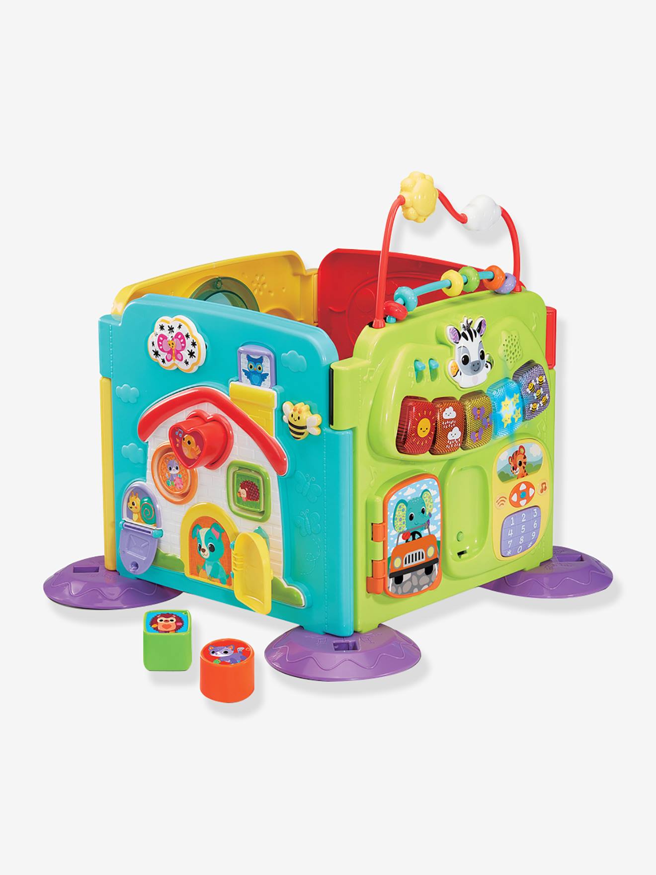 Super centre d'activités modulable multicolore