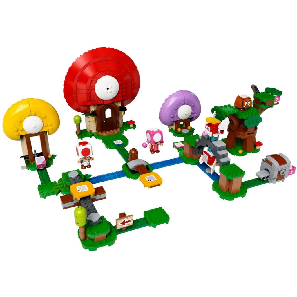 Super Mario ensemble d'extension la chasse au trésor de toad 71368 multicolore
