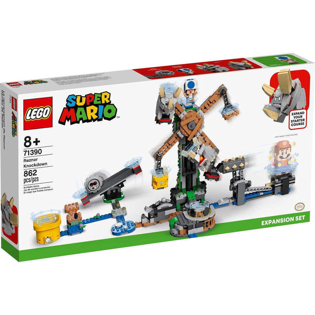 Super Mario ensemble d'extension la destruction des reznors 71390 multicolore