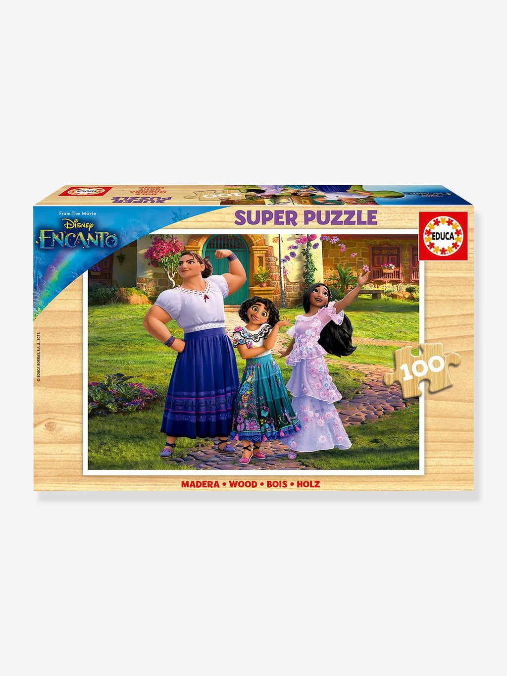 Super puzzle bois 100p Disney Encanto multicolore