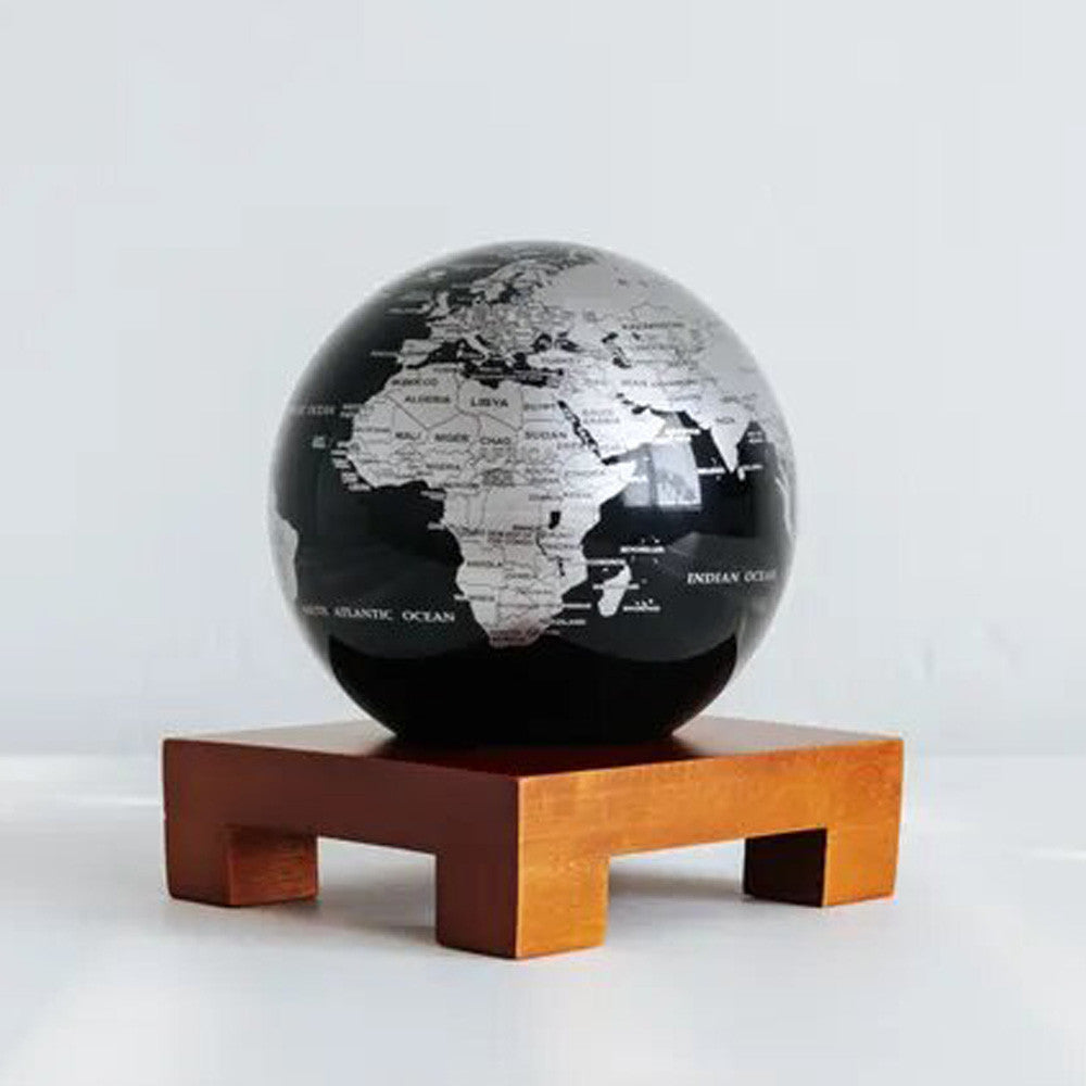 Support Carré en Bois Pour Globe Mova - Globe Terrestre Original