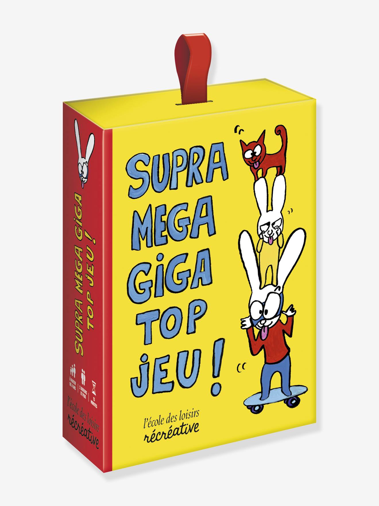 Supramegagigatop ! jeu de société multicolore