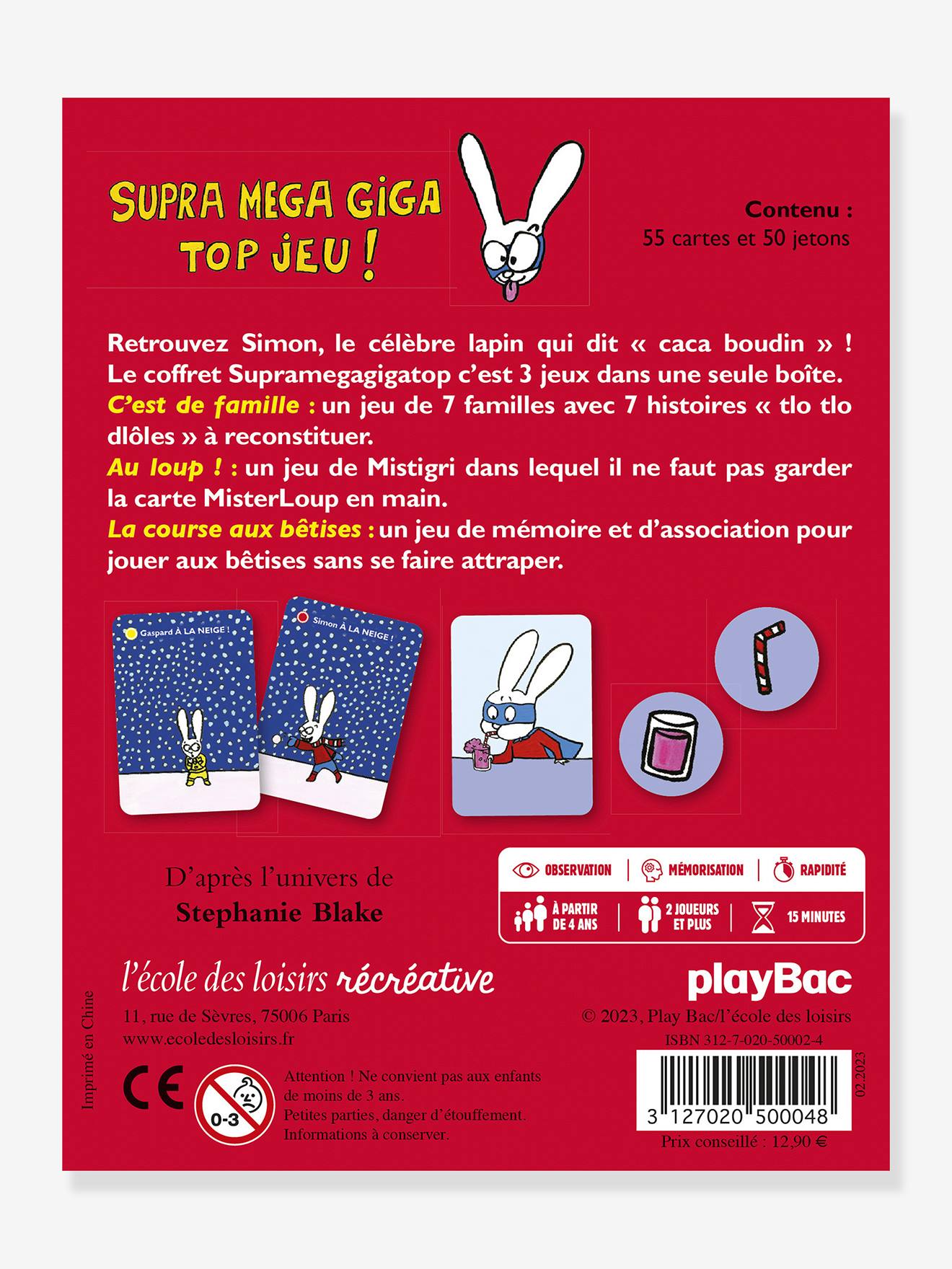 Supramegagigatop ! jeu de société multicolore