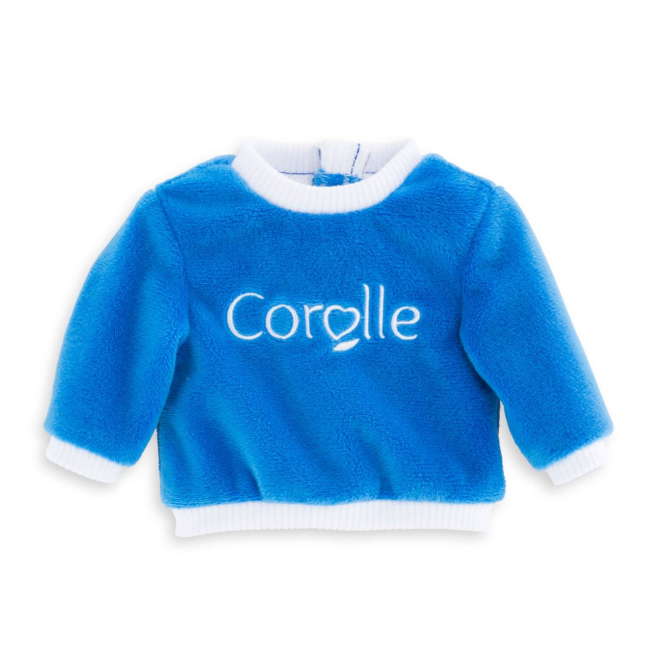 Sweat bleu pour poupée ma Corolle multicolore