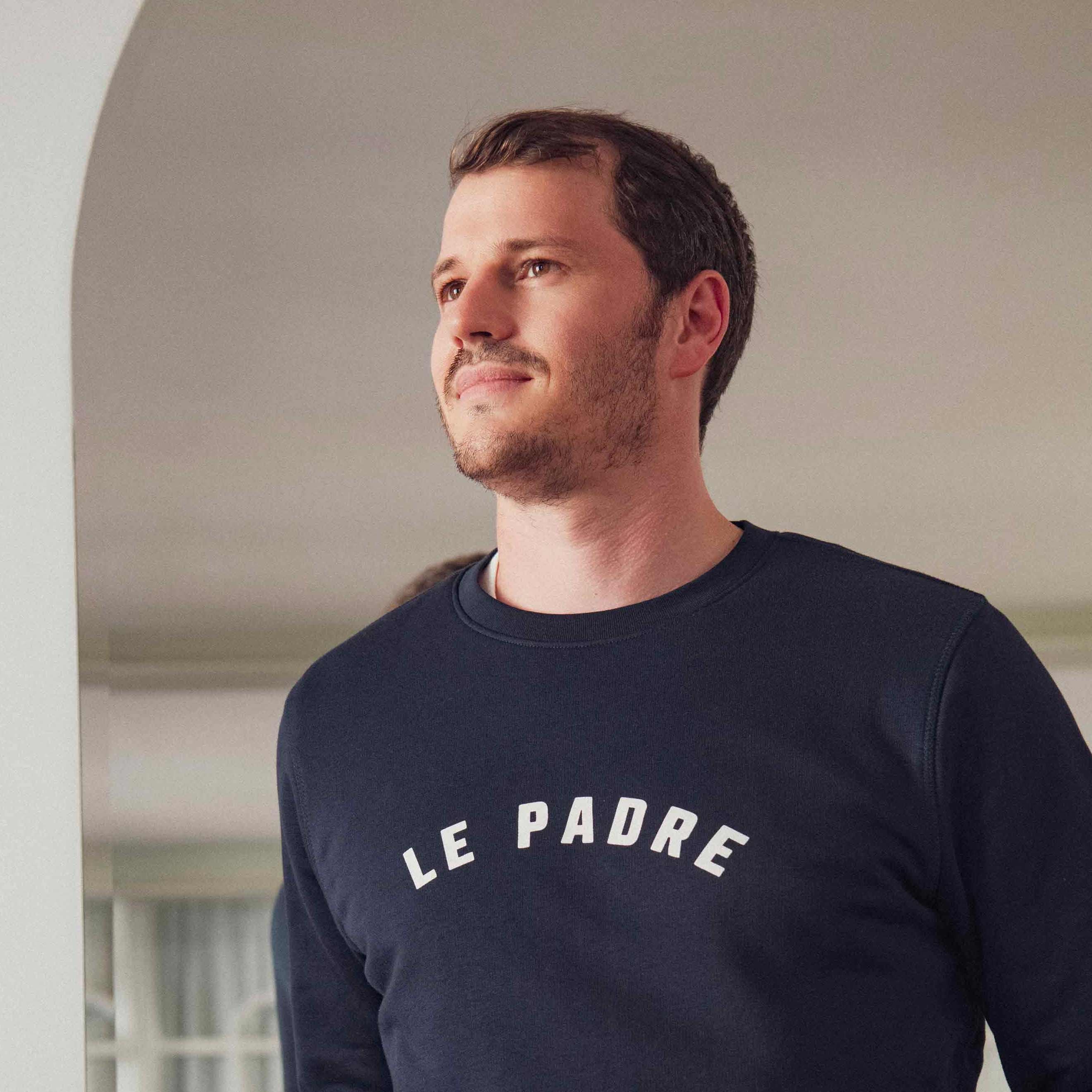 Sweat Le Padre bleu marine