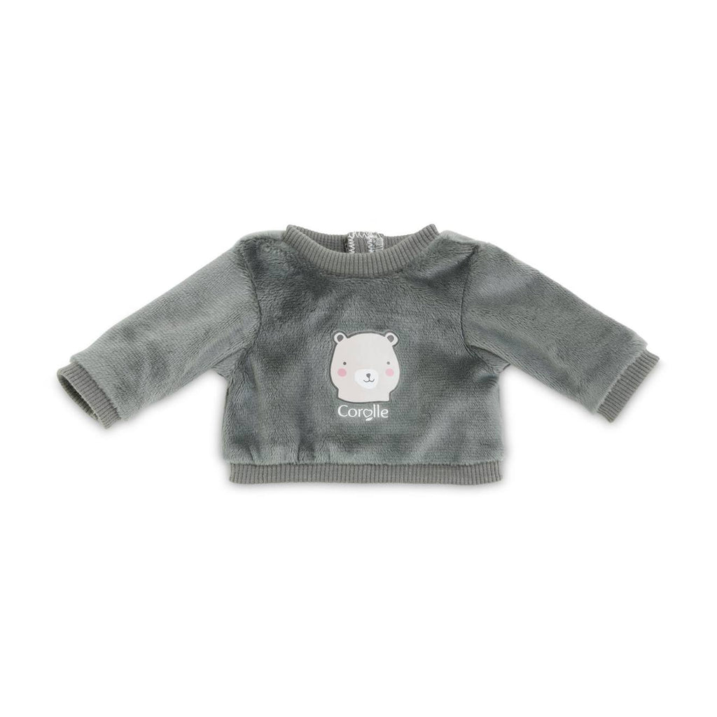 Sweat ourson pour poupon 36 cm multicolore