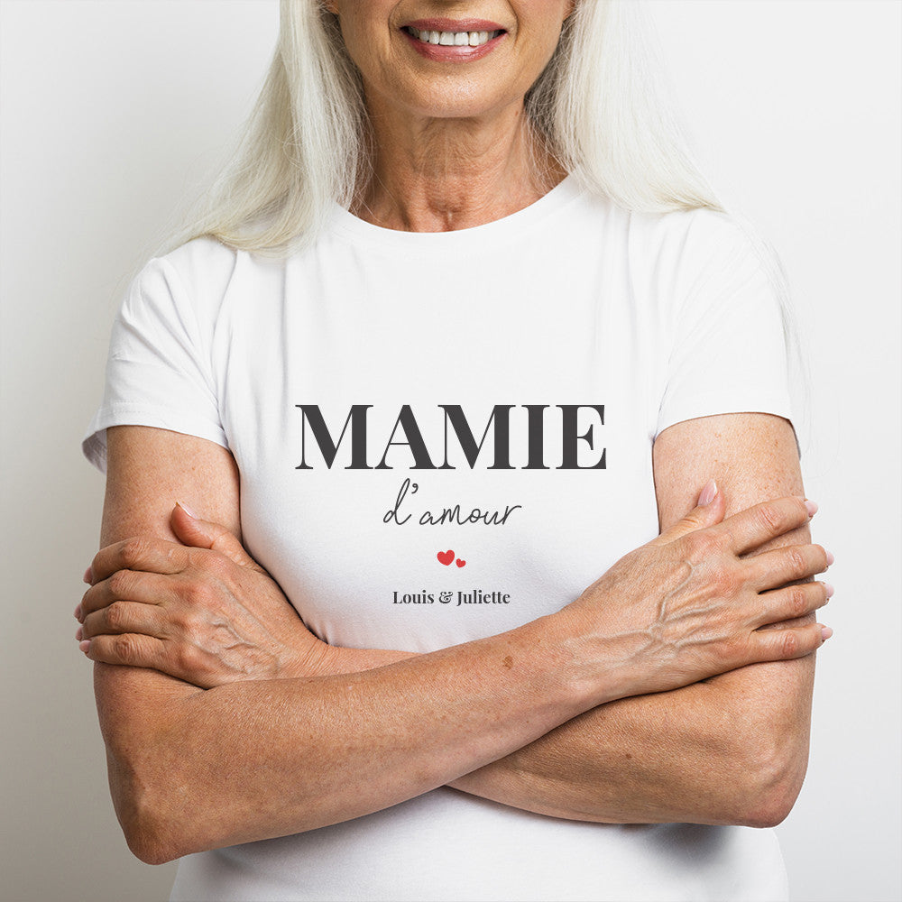 T-shirt Amour à Personnaliser - T-Shirt Personnalisé
