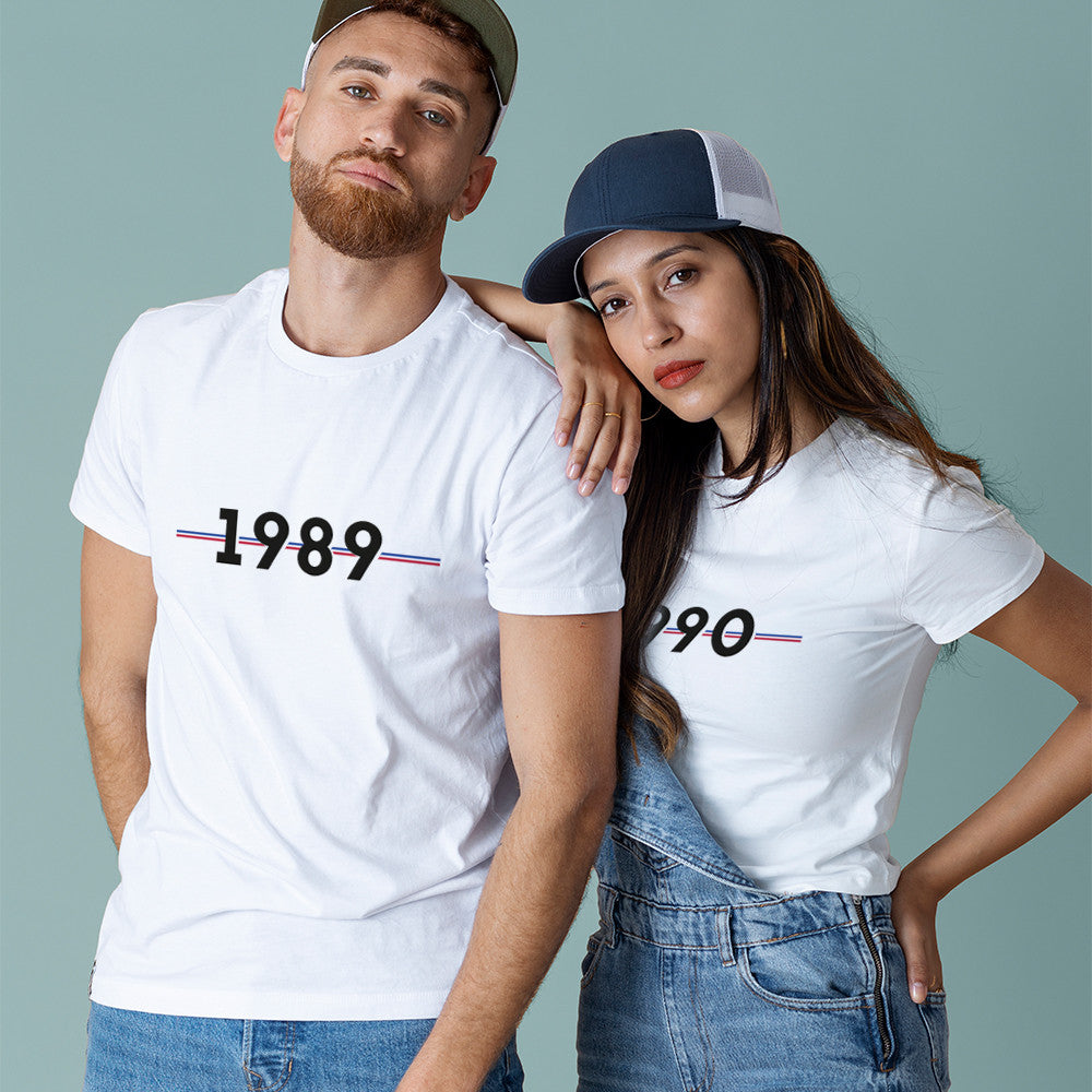 T-shirt Année de Naissance à Personnaliser - T-Shirt Personnalisé