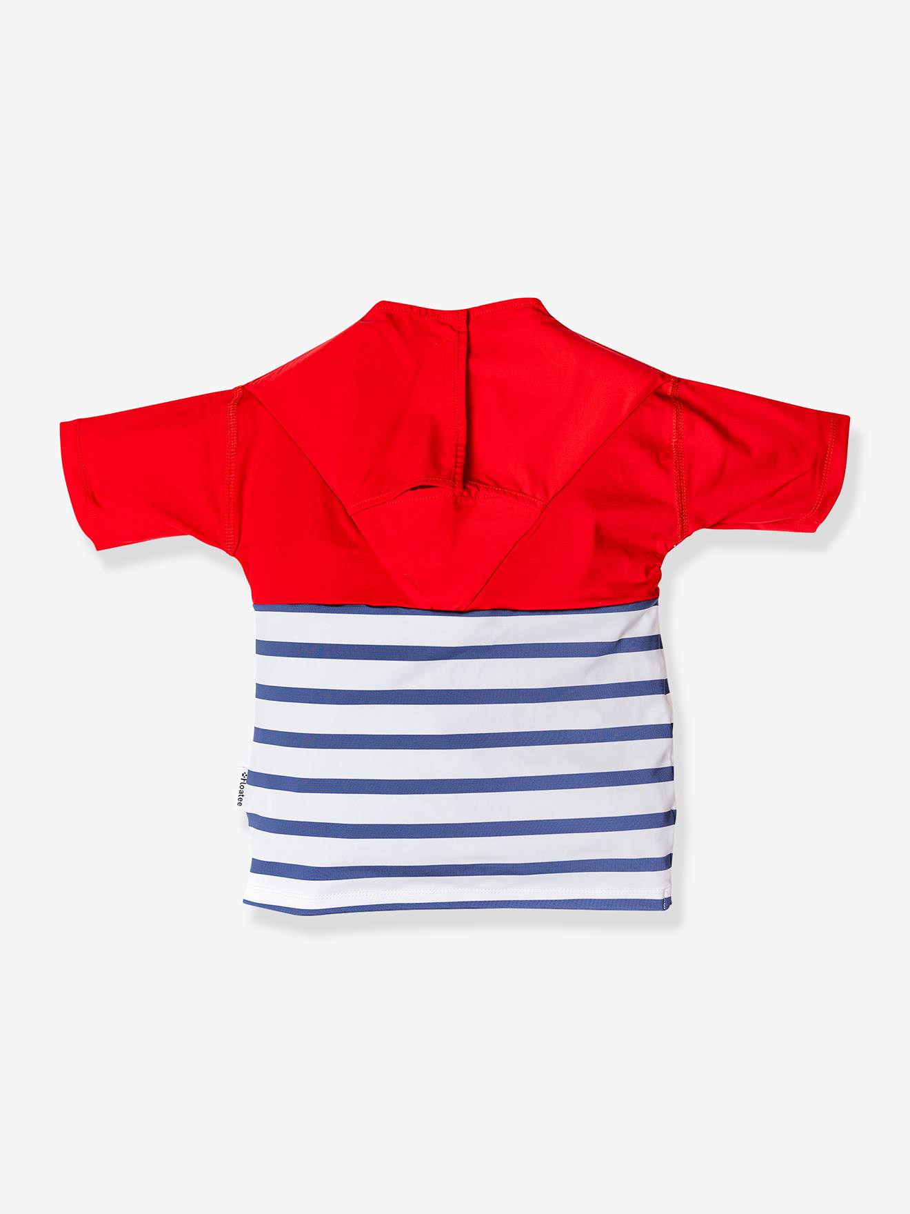 T-shirt anti-noyade enfant - 2/3 ans manches longues, 4/5 ans manches courtes rouge