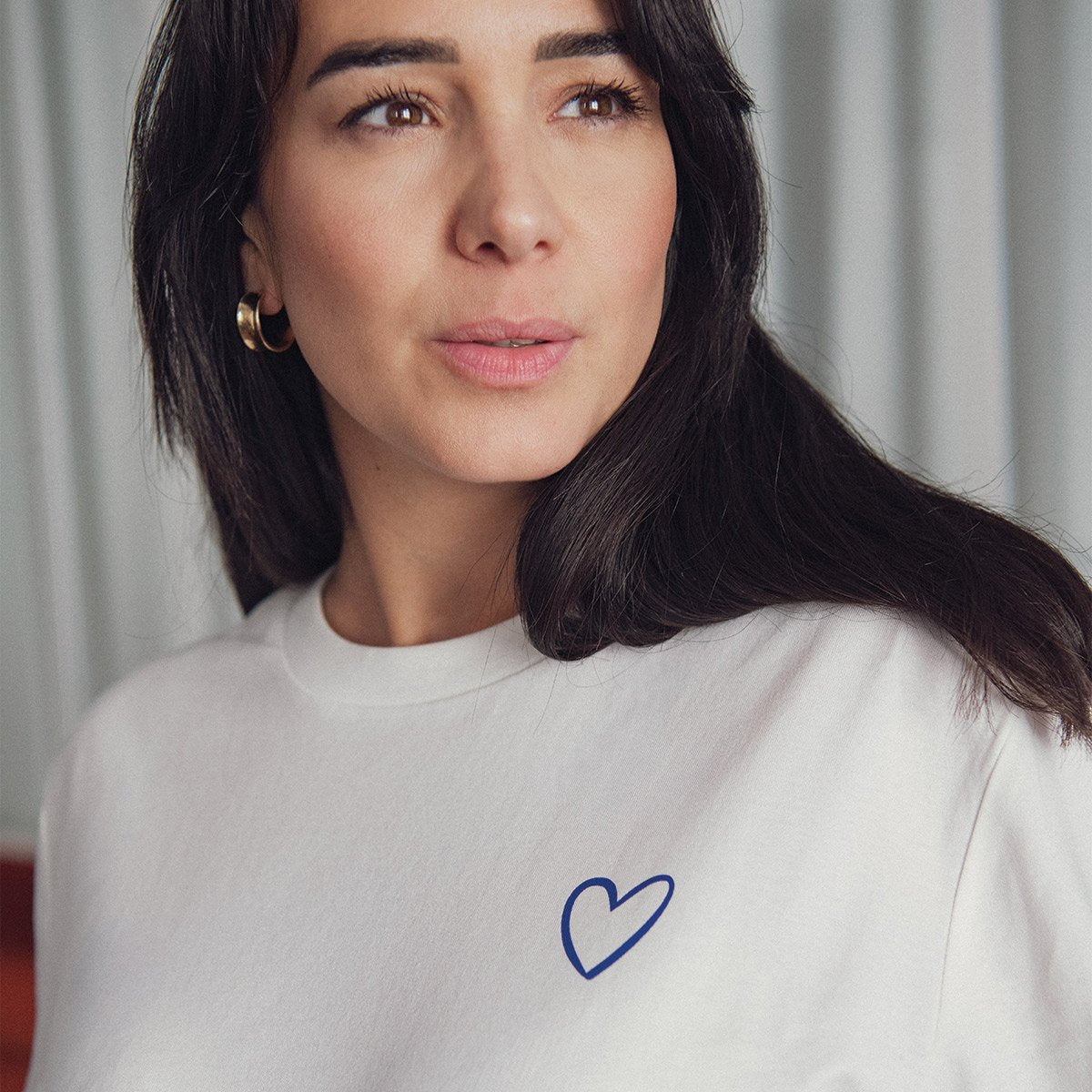 T-shirt femme illustré blanc