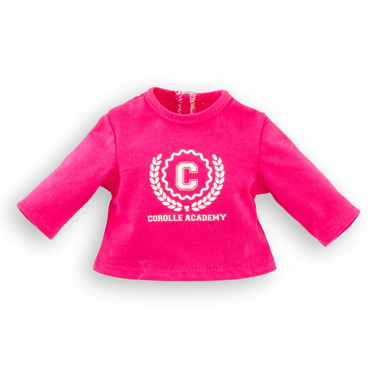 T-shirt fuchsia Corolle academy pour poupée ma Corolle multicolore