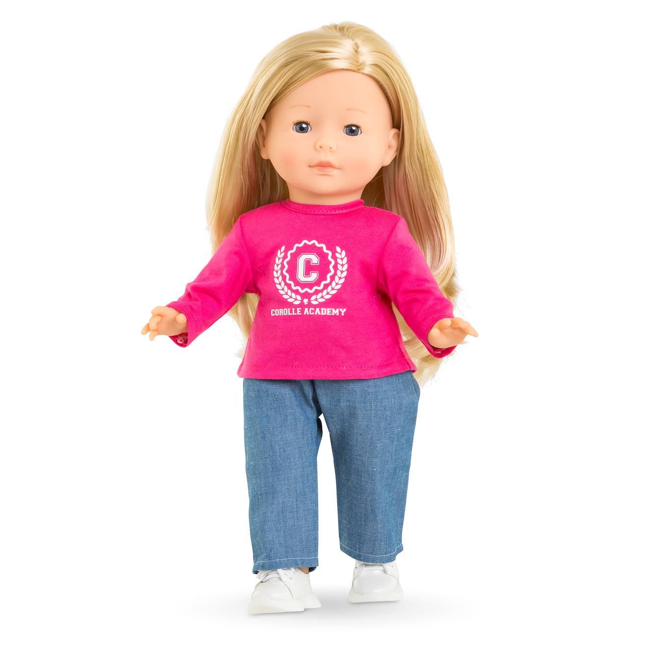 T-shirt fuchsia Corolle academy pour poupée ma Corolle multicolore