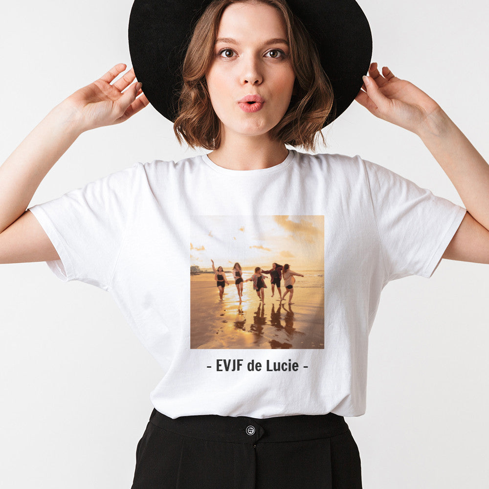 T-shirt Photo à Personnaliser - T-Shirt Personnalisé