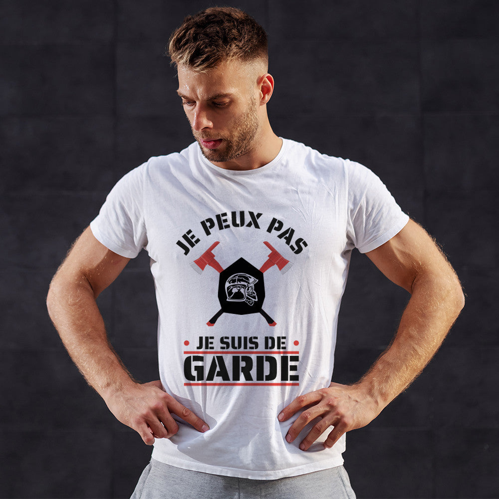 T-shirt Pompier à Personnaliser - T-Shirt Personnalisé