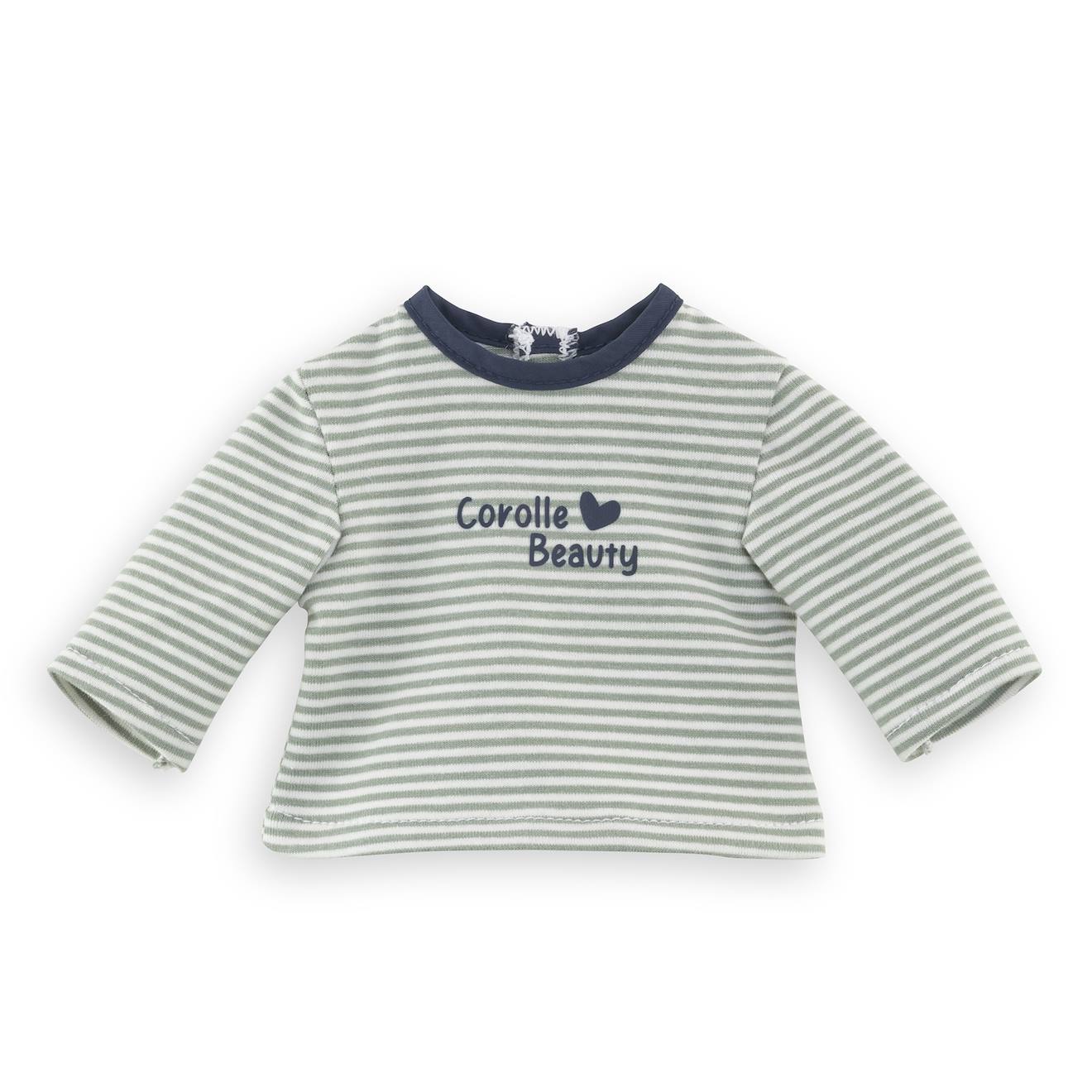 T-shirt rayé manches longues pour poupée ma Corolle multicolore