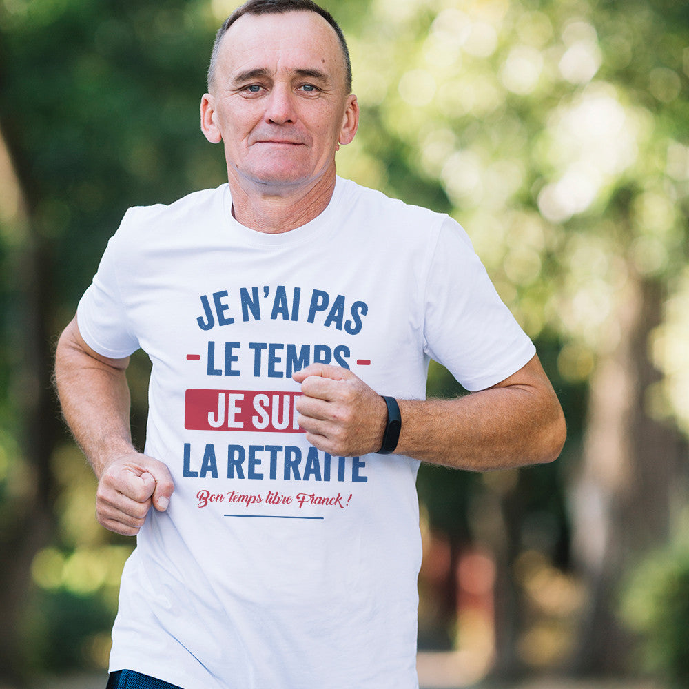 T-shirt Retraite à Personnaliser - T-Shirt Personnalisé