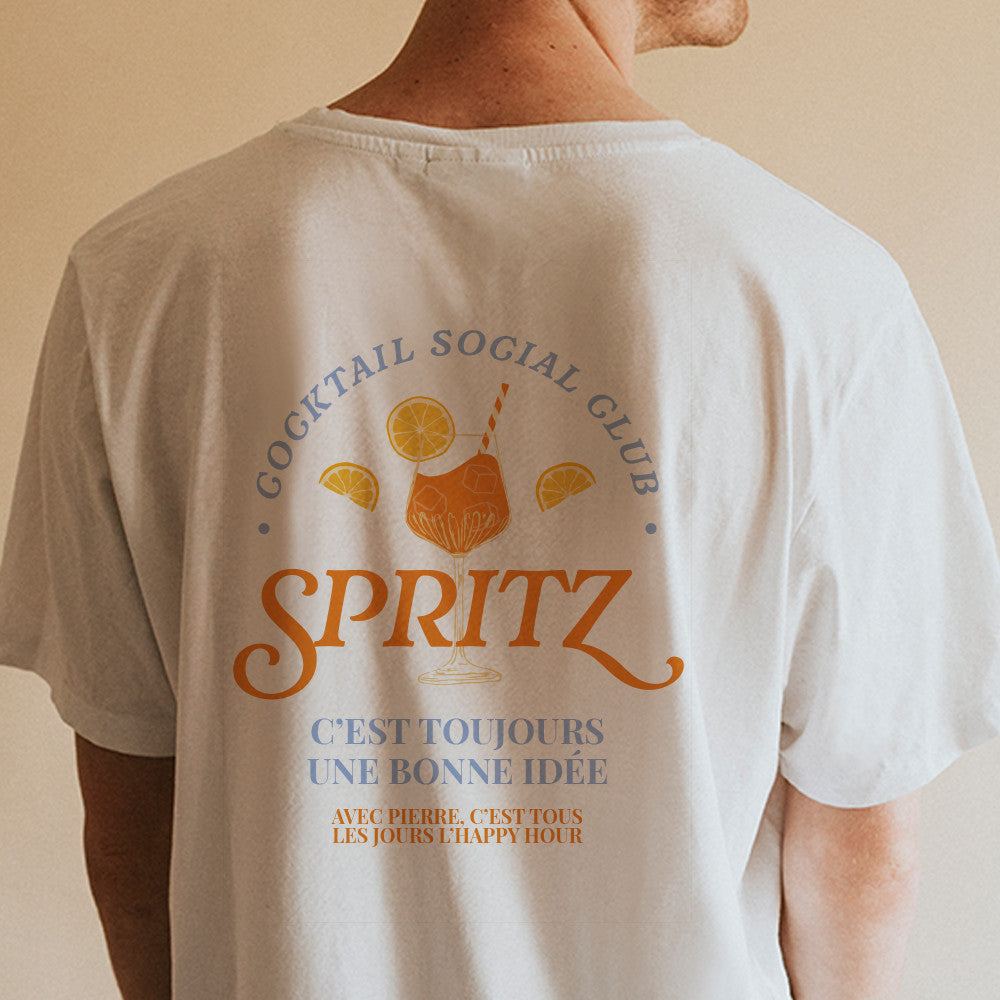 T-shirt Spritz à Personnaliser - T-Shirt Personnalisé