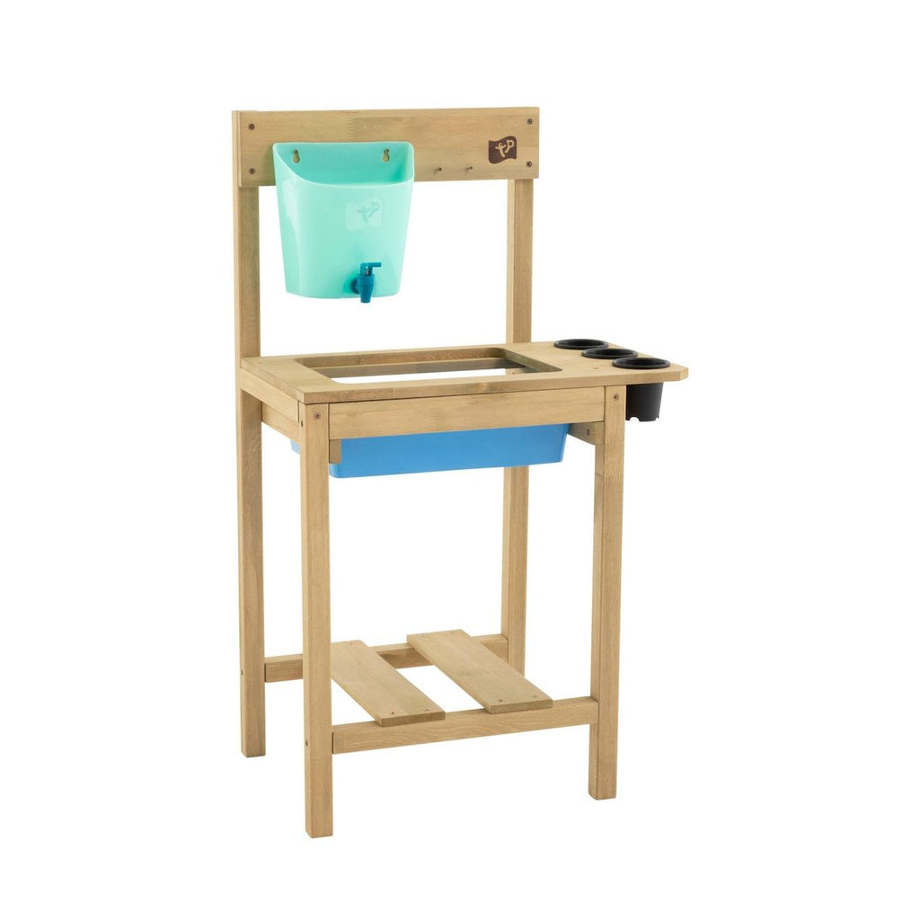 Table à rempoter pour enfant early fun bois FSC marron - bleu - noir