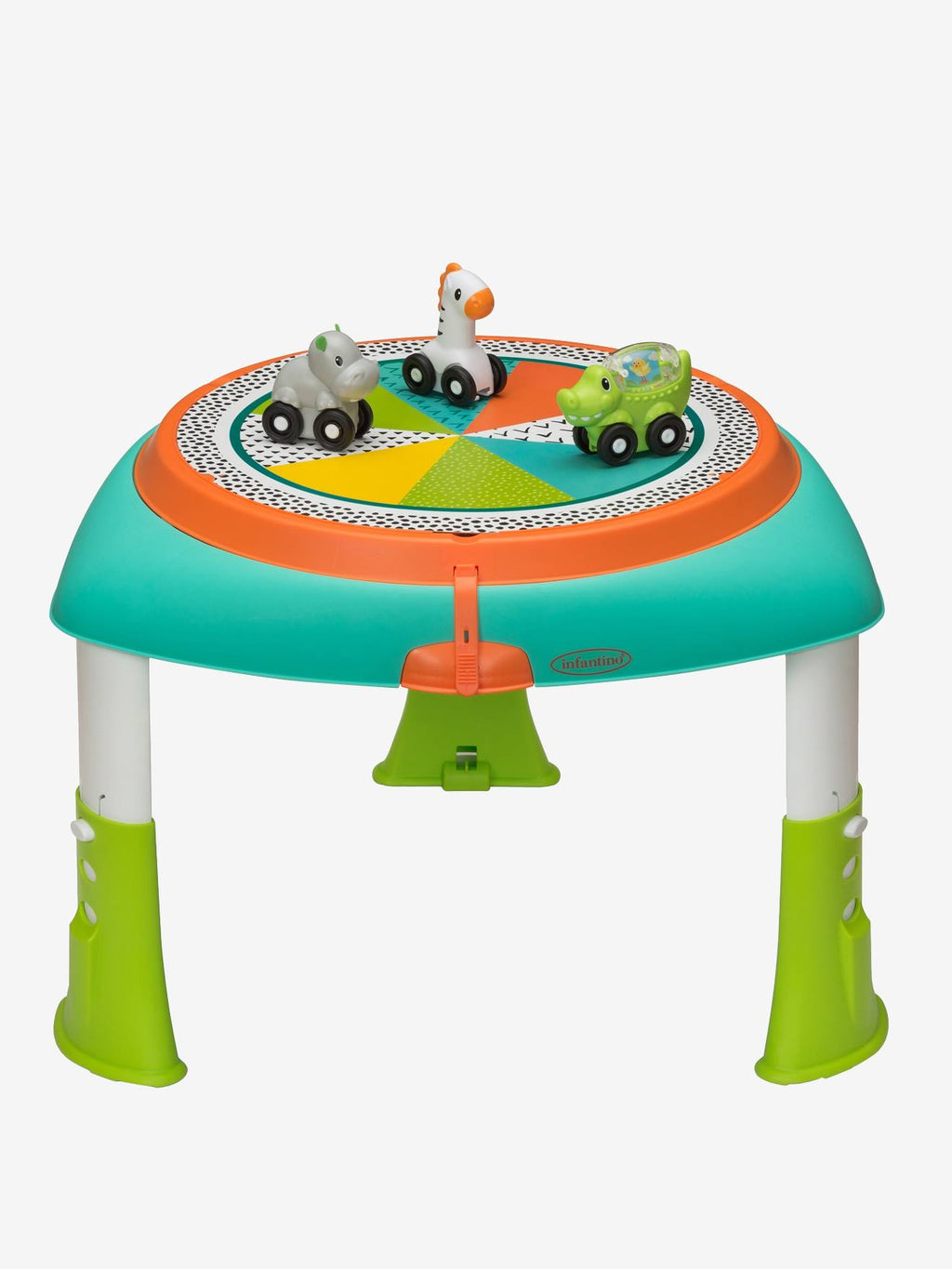 Table d'activités 360° évolutive multicolore