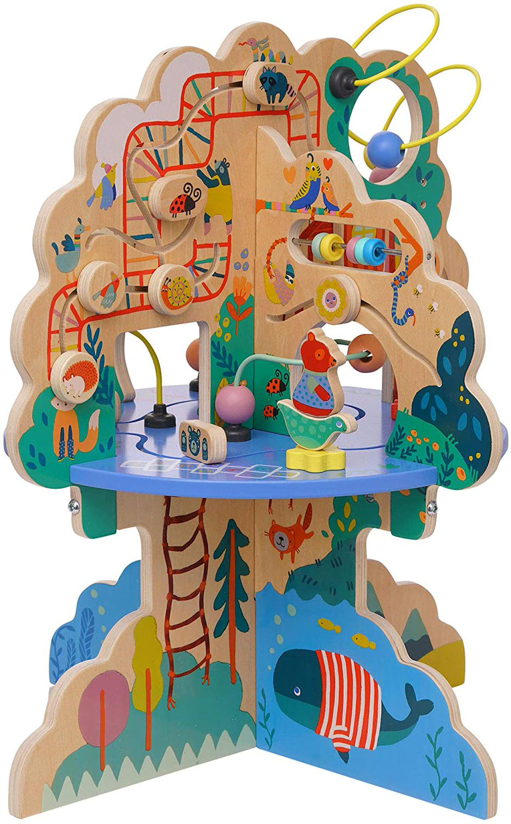 Table d'activités playground adventure beige