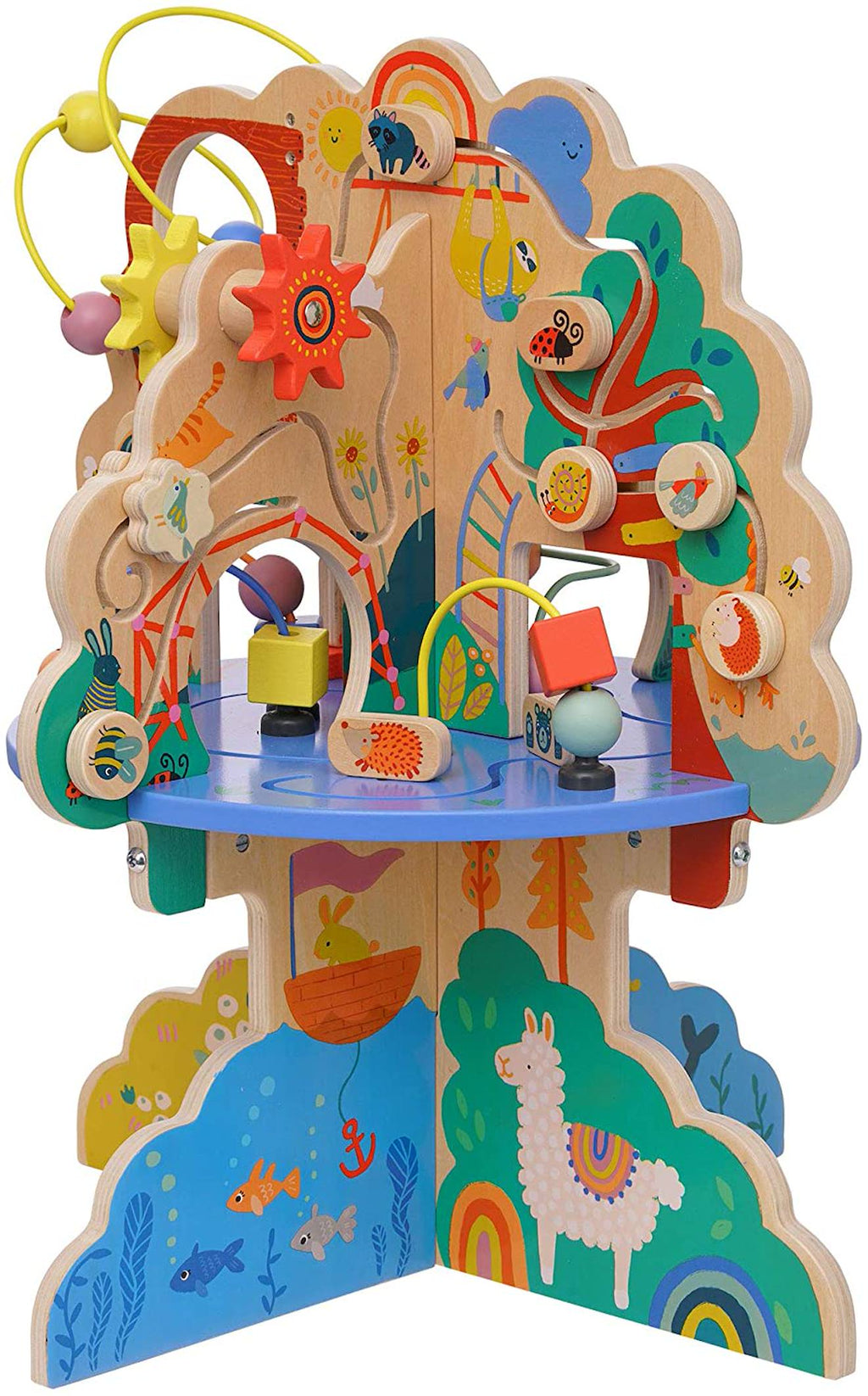 Table d'activités playground adventure beige