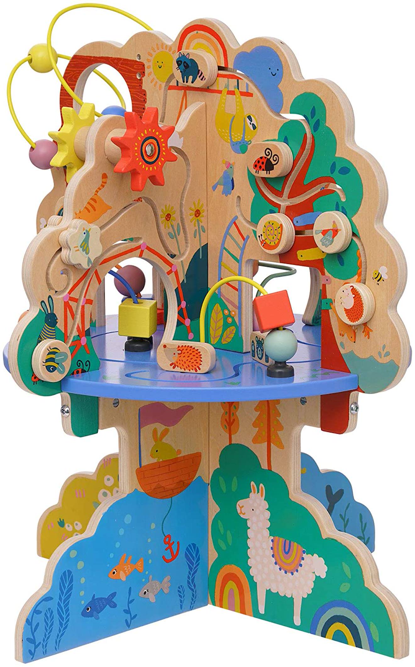 Table d'activités playground adventure beige