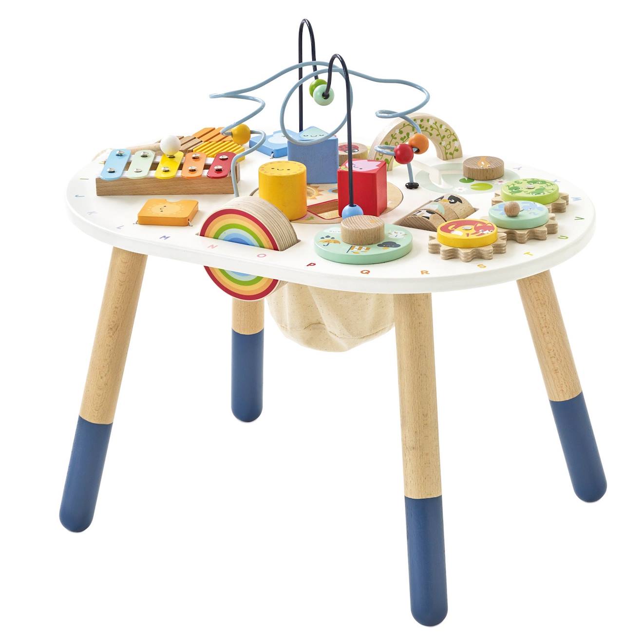 Table d'activités beige