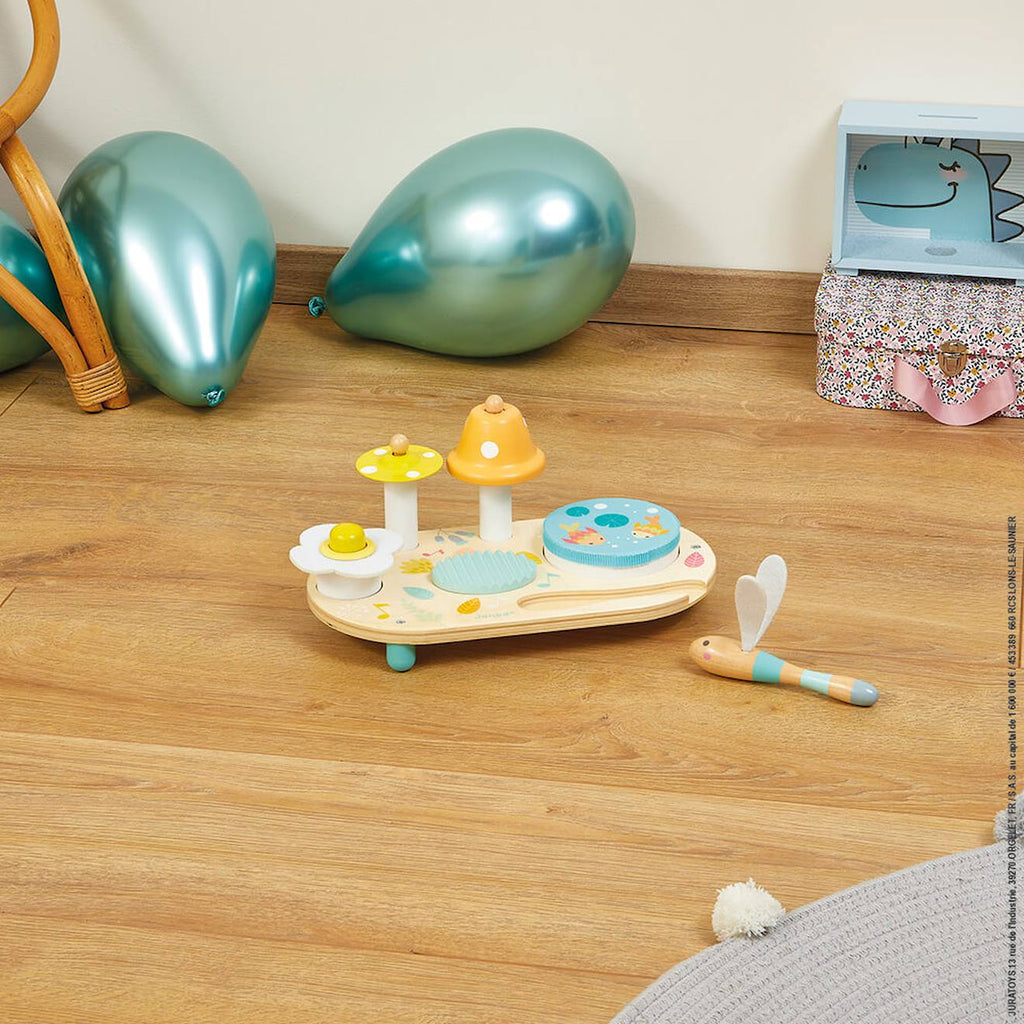 Table musicale pure multicolore