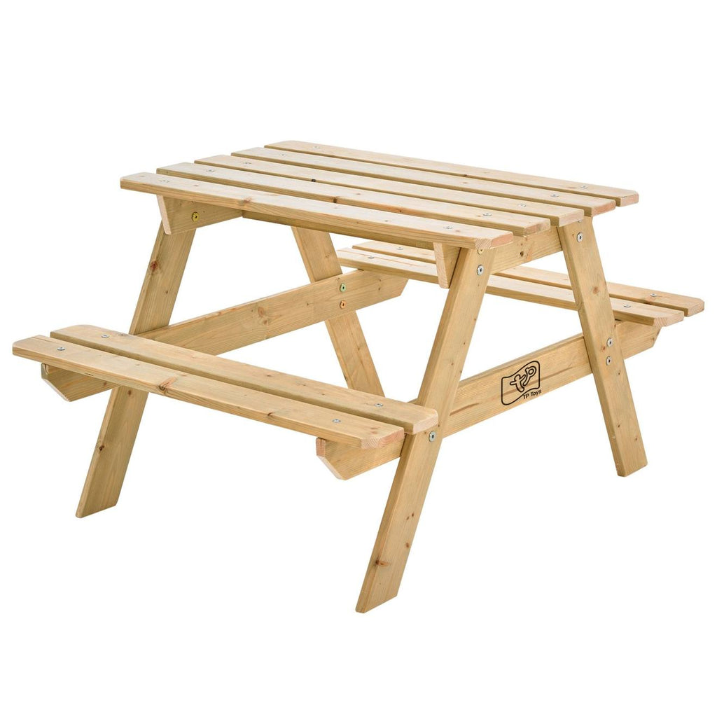 Table pique-nique pour enfant forestière bois FSC marron