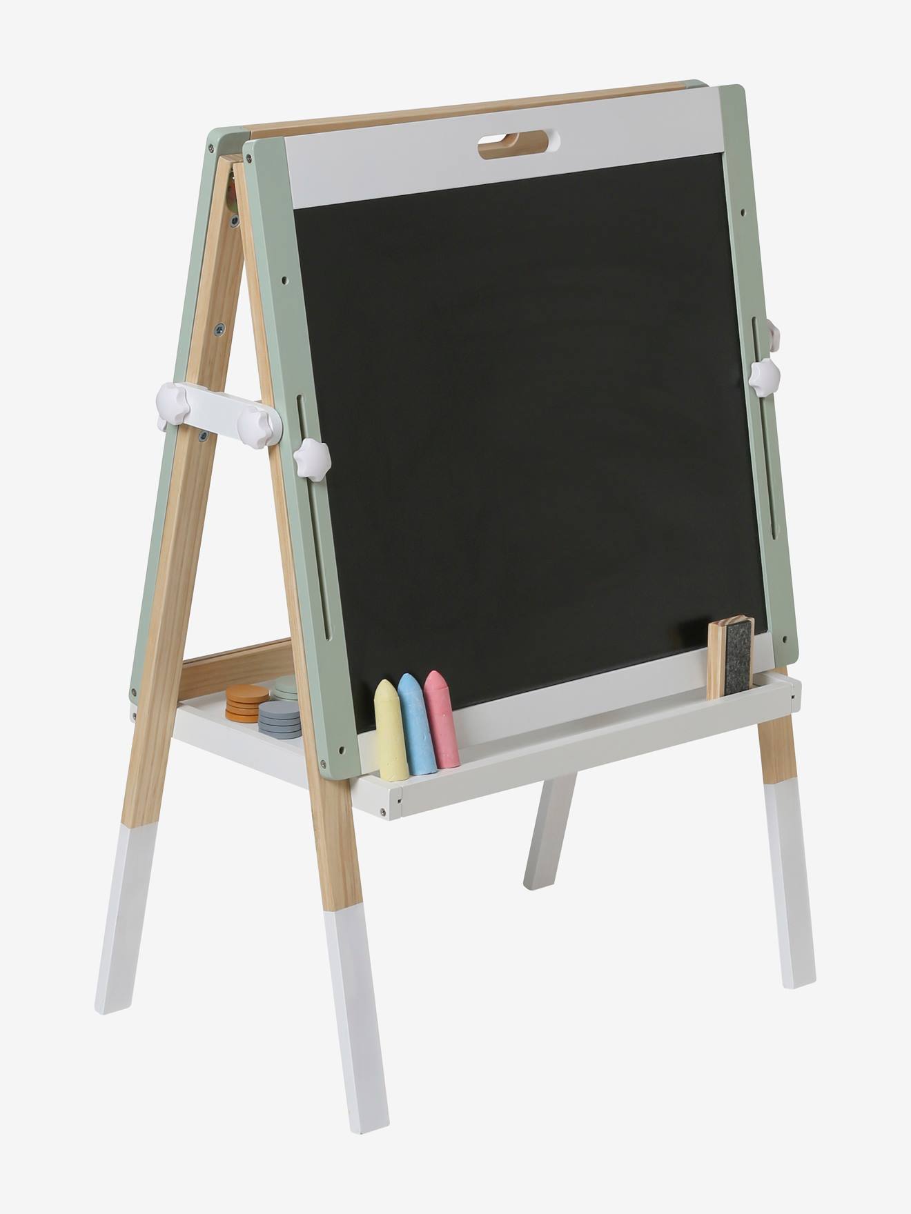 Tableau 4 en 1 en bois FSC vert