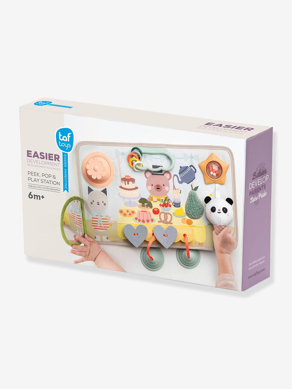 Tableau d'activités peek pop multicolore