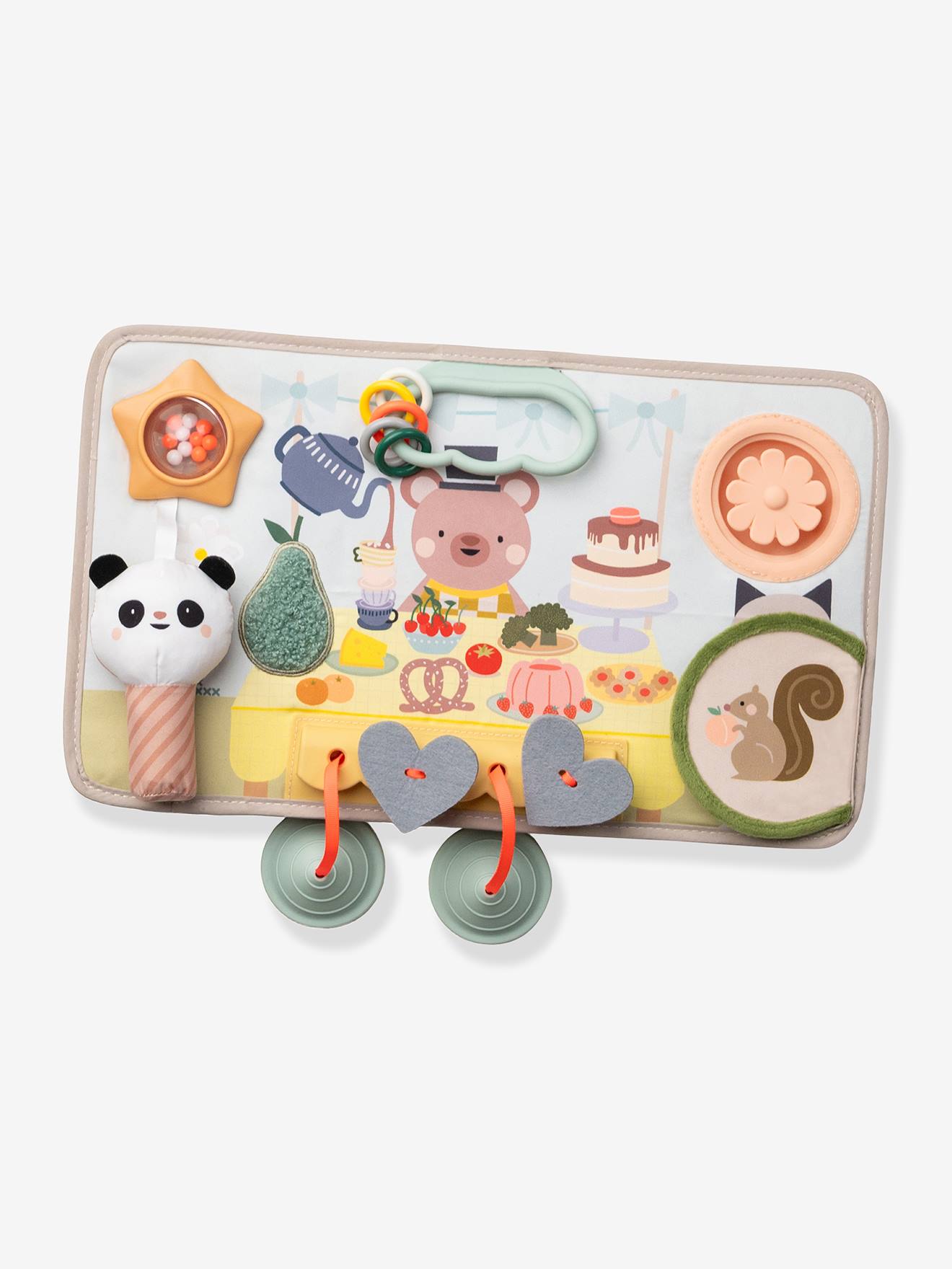 Tableau d'activités peek pop multicolore