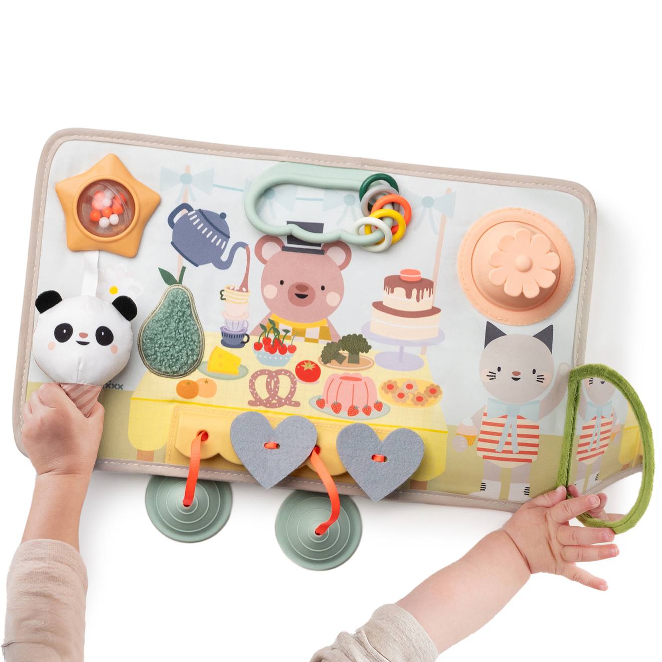 Tableau d'activités peek pop multicolore