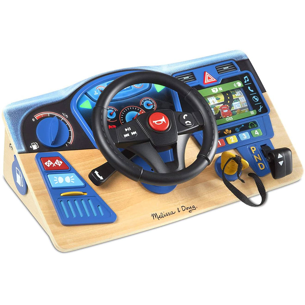 Tableau de bord interactif vroom & zoom bleu