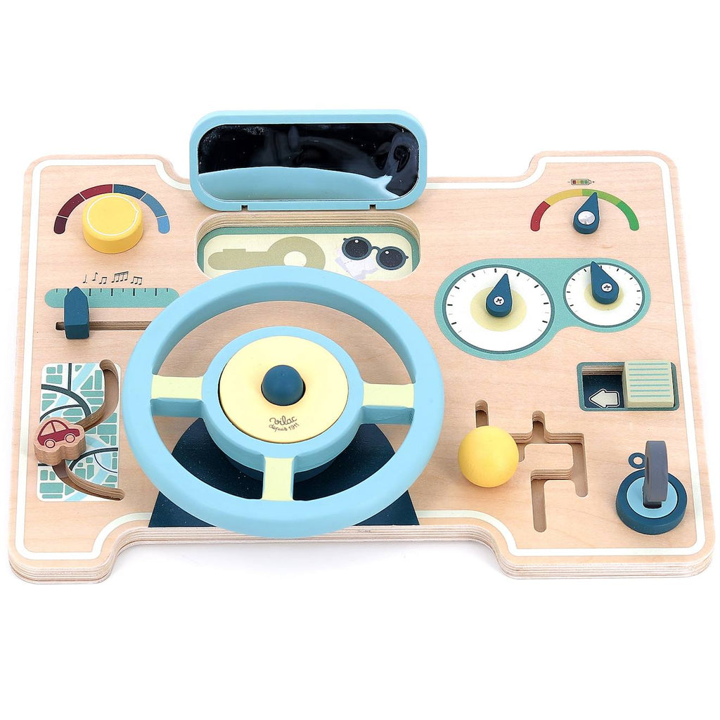 Tableau de bord multi-activités beige