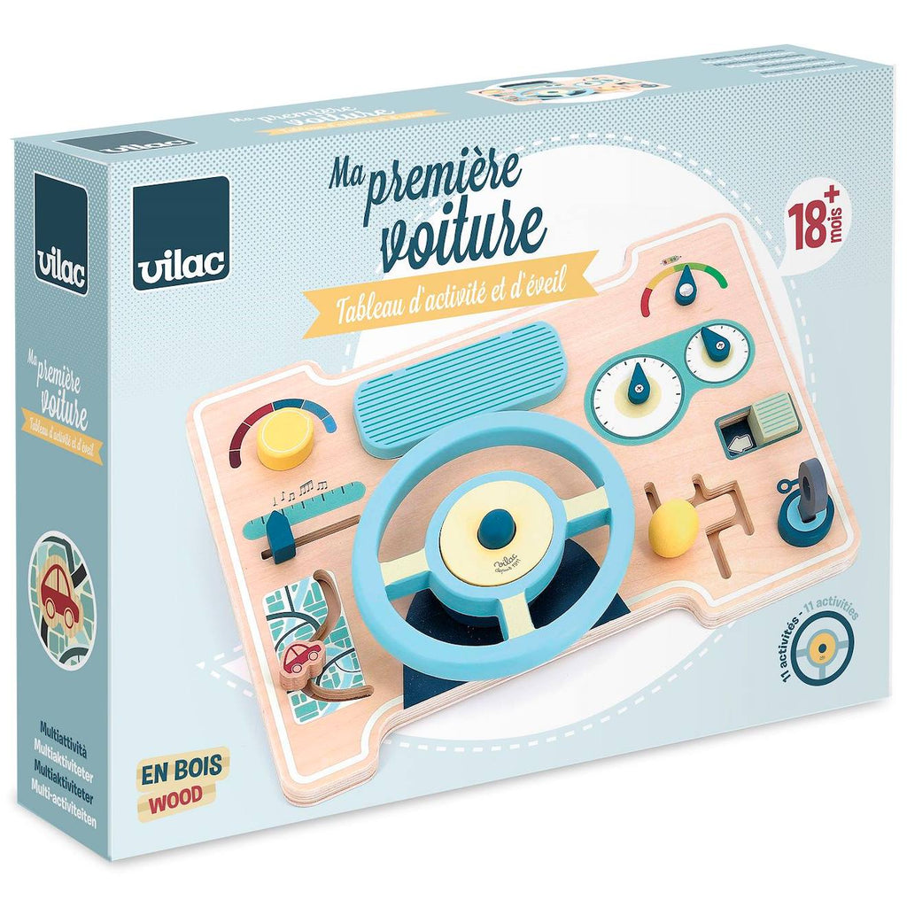 Tableau de bord multi-activités beige