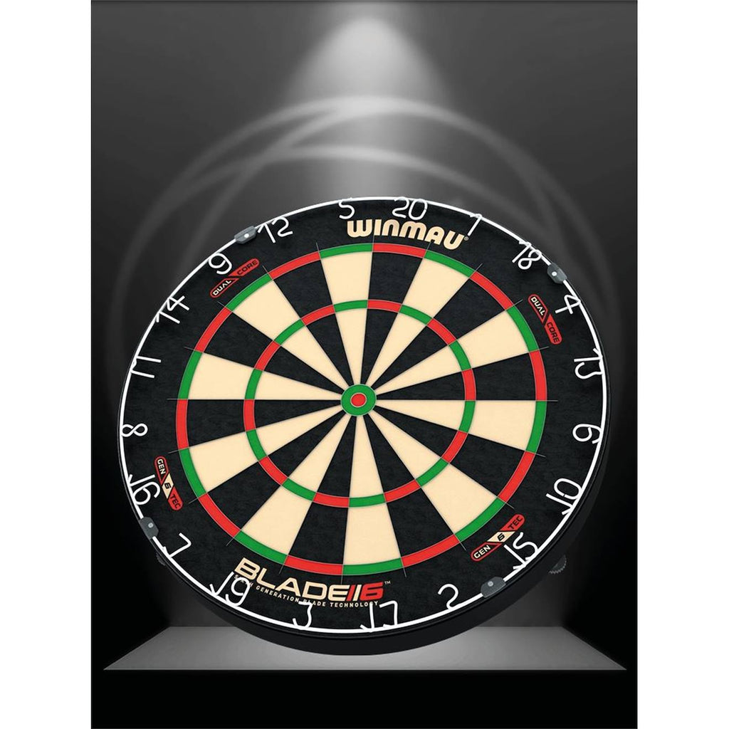Tableau de fléchettes blade 6 dual core winmau noir