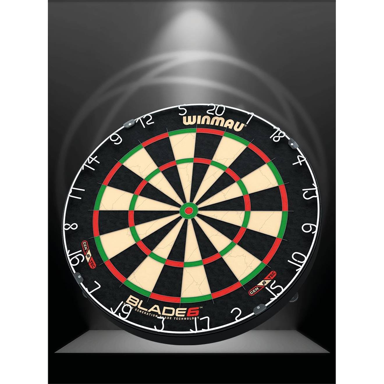 Tableau de fléchettes blade 6 multicolore